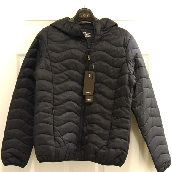 Justyle hoody puffer jacket - NWT - Picture 1 of 10